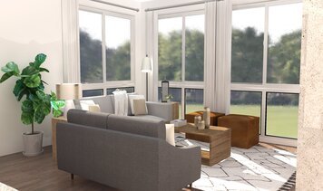 Online design Contemporary Living Room by Zena A. thumbnail