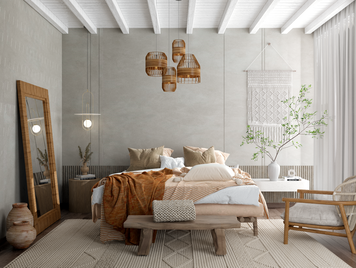 Online design Modern Bedroom by Nourhan M. thumbnail