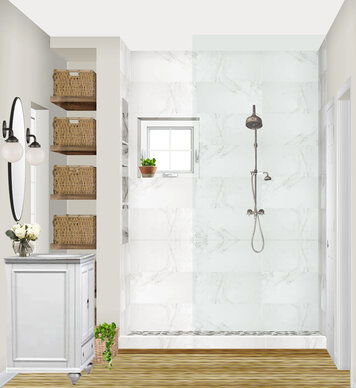 Online design Traditional Bathroom by Marisa G. thumbnail