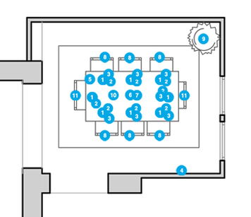 Online Designer Dining Room Floorplan