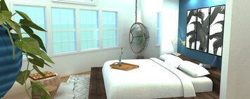 Online design Eclectic Bedroom by Merry M. thumbnail