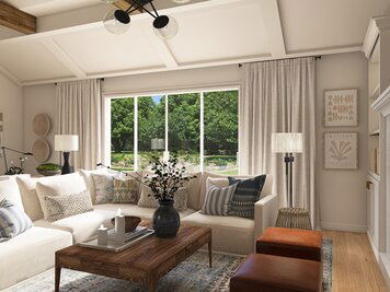 Online design Transitional Living Room by Kimberly K. thumbnail