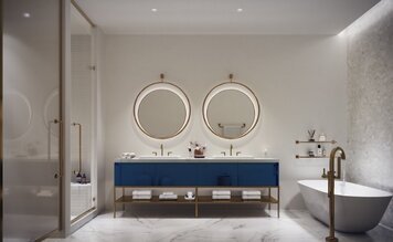 Online design Modern Bathroom by Marcela O. thumbnail