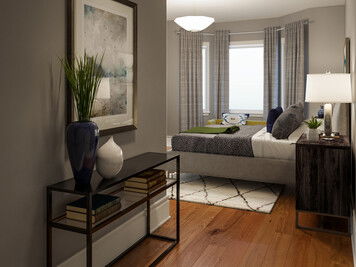 Online design Modern Bedroom by Rachel H. thumbnail