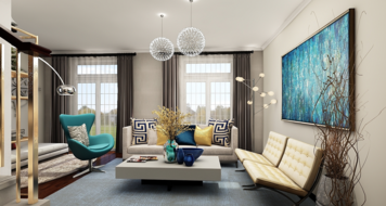 Online design Contemporary Living Room by Mary B. thumbnail