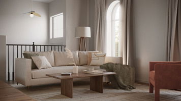 Online design Contemporary Living Room by Anna Y. thumbnail