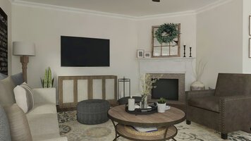 Online design Traditional Living Room by Selma A. thumbnail