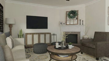 Online design Traditional Living Room by Selma A. thumbnail