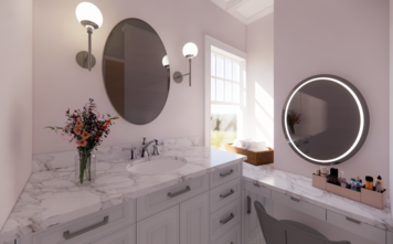 Online design Transitional Bathroom by Thuy V. thumbnail