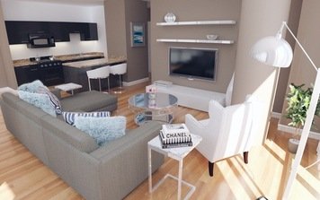 Online design Glamorous Living Room by Jodi W. thumbnail