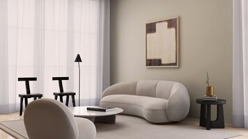 Online design Contemporary Living Room by Anna Y. thumbnail
