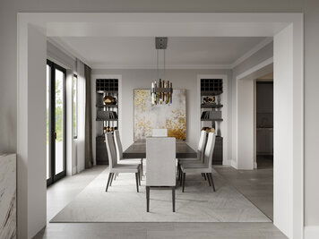 Online design Transitional Combined Living/Dining by Selma A. thumbnail