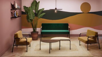Online design Modern Living Room by Chaima K. thumbnail