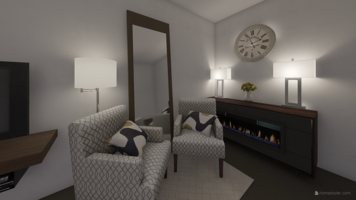 Online design Modern Living Room by Gargi K. thumbnail