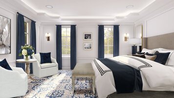 Online design Transitional Bedroom by Erika F. thumbnail