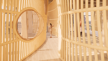 Online design Transitional Hallway/Entry by Thuy V. thumbnail