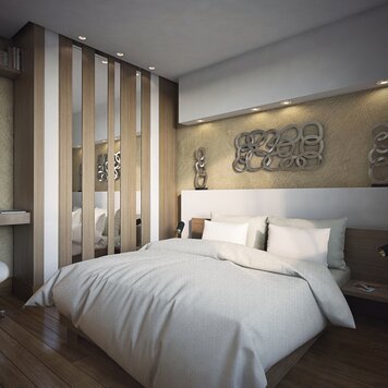 Online design Modern Bedroom by Rajna S. thumbnail