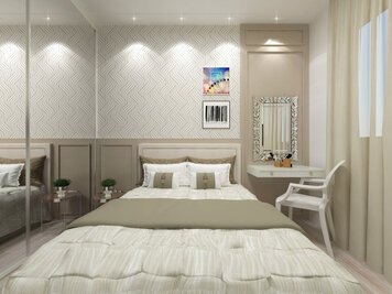 Online design Glamorous Bedroom by Luciana N. thumbnail