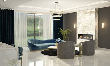 Online design Modern Living Room by Lucy T. thumbnail