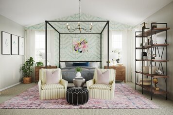 Online design Eclectic Bedroom by Annie L. thumbnail