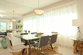 Online design Transitional Combined Living/Dining by Renata B. thumbnail
