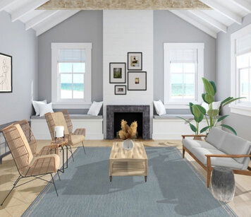 Online design Beach Living Room by Liz C. thumbnail
