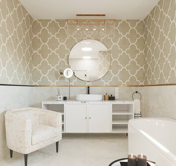 Online design Glamorous Bathroom by Kristina B. thumbnail