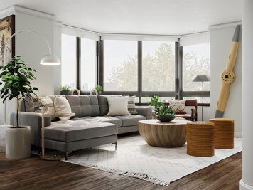 Online design Eclectic Living Room by Aida A. thumbnail