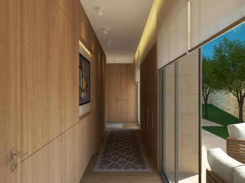 Online design Modern Hallway/Entry by Farah H. thumbnail
