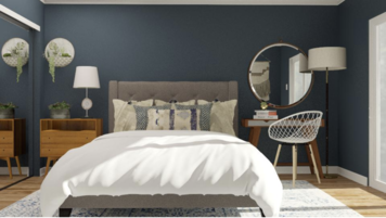 Online design Modern Bedroom by Greta Z. thumbnail