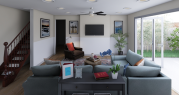 Online design Contemporary Living Room by Mary B. thumbnail