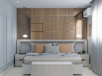 Online design Contemporary Bedroom by Mônica B. thumbnail