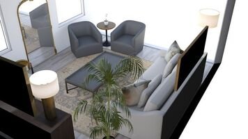 Online design Modern Living Room by Linde P. thumbnail