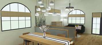 Online design Modern Dining Room by Merry M. thumbnail