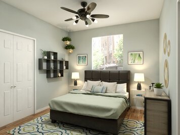Online design Transitional Bedroom by Christine M. thumbnail