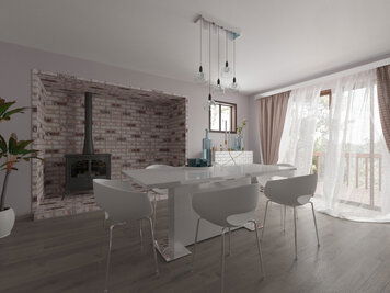 Online design Modern Dining Room by Kira L. thumbnail