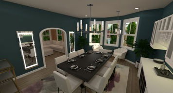 Online design Glamorous Dining Room by Gina A. thumbnail