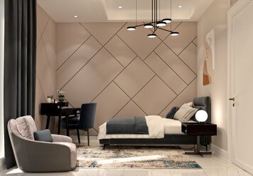 Online design Modern Bedroom by Tina D. thumbnail