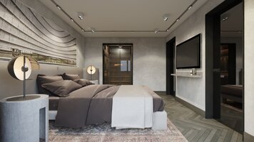 Online design Modern Bedroom by Suzan S. thumbnail