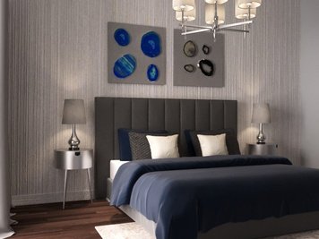 Online design Glamorous Bedroom by Aida A. thumbnail