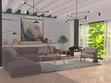 Online design Contemporary Living Room by Anahit G. thumbnail
