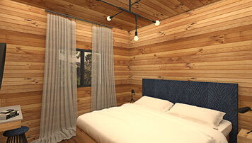 Online design Modern Bedroom by Lea S. thumbnail