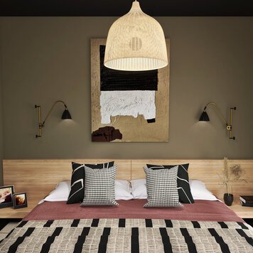Online design Eclectic Bedroom by Elian M. thumbnail