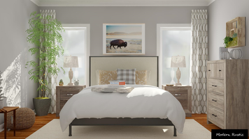 Online design Country/Cottage Bedroom by Kena R. thumbnail