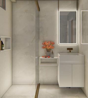 Online design Contemporary Bathroom by Nair N. thumbnail