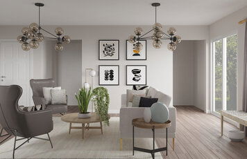 Online design Modern Living Room by Alicia S. thumbnail