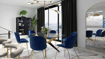 Online design Modern Dining Room by Erika F. thumbnail