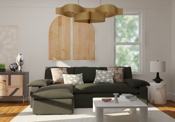 Online design Contemporary Living Room by Briah G. thumbnail