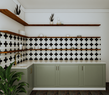 Online design Eclectic Kitchen by Sahar M. thumbnail