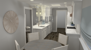 Online design Transitional Kitchen by Amber K. thumbnail
